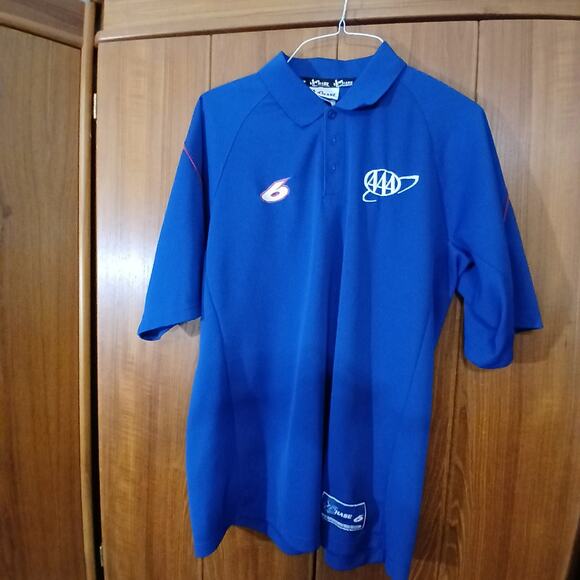 Chase Racing #6 David Ragan Size XL AAA Logo Polo Shirt Excellent Condition - Picture 1 of 9